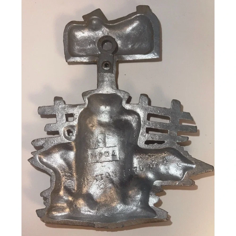 Vintage HODA 1976 Sexton US Mailbox Painted Cast Metal 3D Wall Art